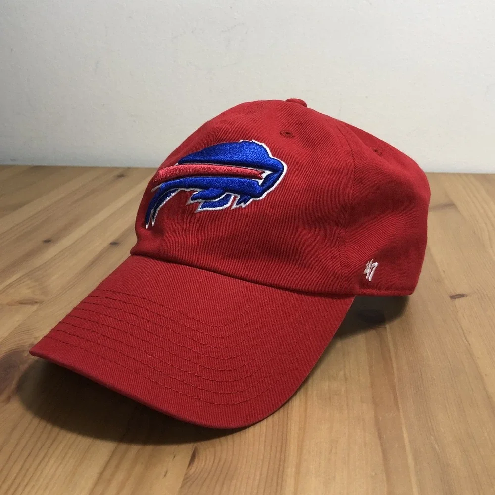 Buffalo Bills '47 Brand NFL Hat Cap One Size Red Blue Football Sports
